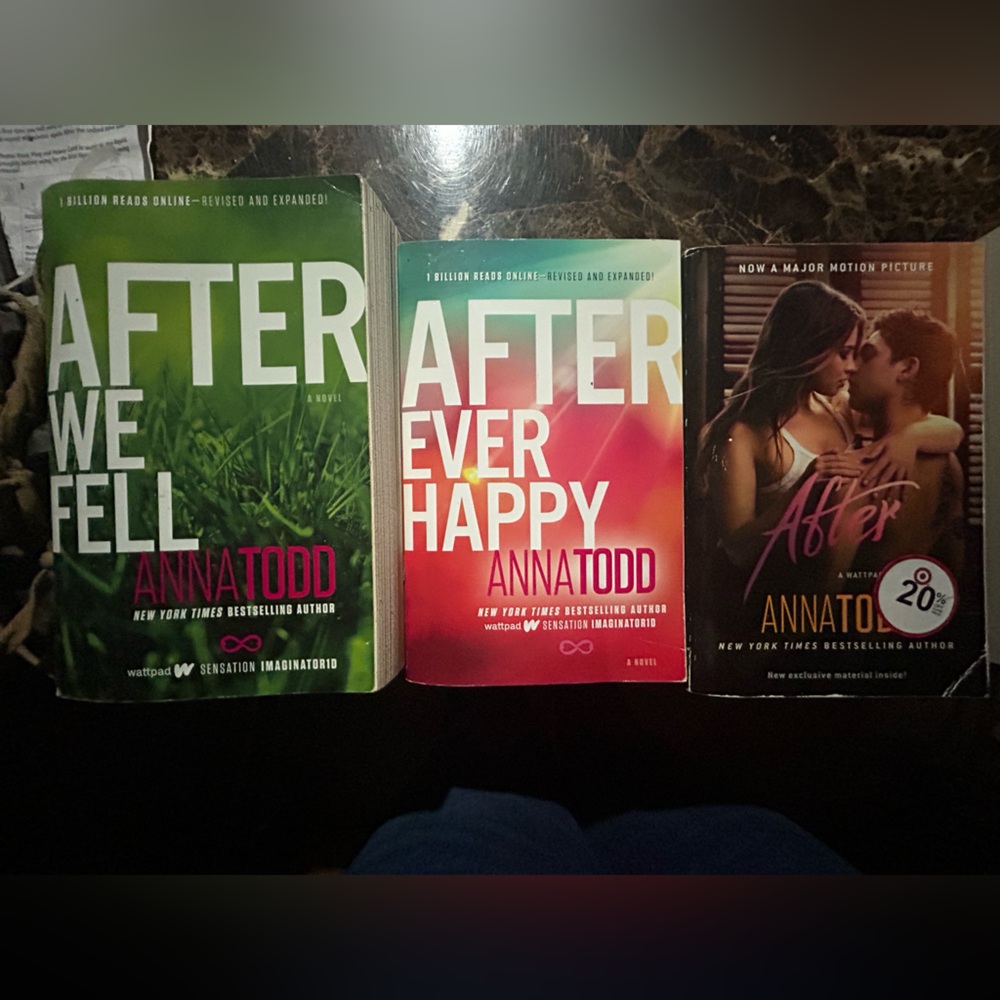 Anna Todd Book Trilogy Set